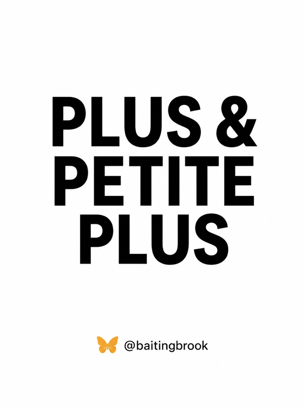 Womenswear - Plus and petite-plus sizes